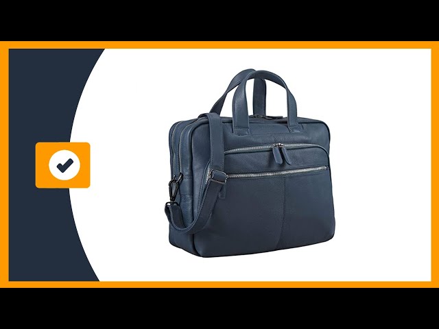 Vídeo relacionado con STILORD "Lias Bolso Bandolera de Cuero Auténtico para Hombres - Con Estilo para su Próximo Meeting | Bolso para Portátil de 15,6 Pulgadas y Maletín Color:marrón - medio