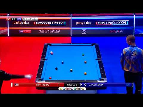 Jayson Shaw Puts Himself In Jail | 2019 Mosconi Cup