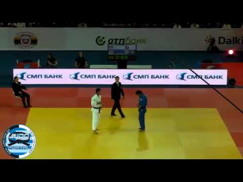 Judo Grand Slam Moscow 2012 Semifinal -73kg JURAKOBILOV (UZB)-SHARIPOV  (UZB)