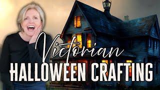Vintage VICTORIAN Halloween Craft Multi-media Inspiration
