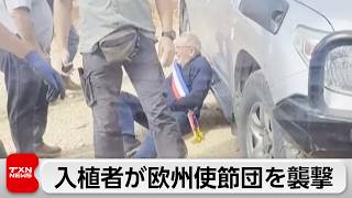 Download lagu ユダヤ人入植者がヨルダン川西岸で欧州の外交使節団を襲撃 mp3