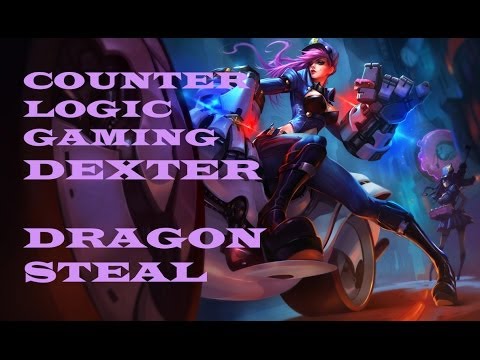 CLG dexter dragon steal - CLG vs COL - NA LCS Summer Split 2014