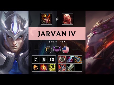 Jarvan IV Top vs Vladimir - NA Master Patch 25.18