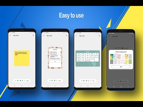 Sticky Notes Widget