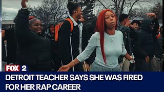 Detroit teacher allegedly fired over her rap career
