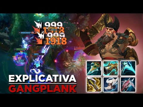 GANGPLANK - TUDO QUE VOCÊ PRECISA SABER PARA CHEGAR AO NÍVEL DESAFIANTE (PARTIDA EXPLICATIVA)