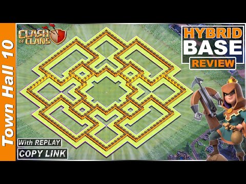 NEW TH10 Base with REPLAY 2021!! Town Hall 10 base COPY LINK - Clash of Clans