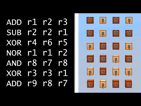 Machine Code & Assembly Language - Let's Make a Redstone Computer! #4