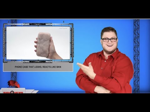 Phone case that looks, reacts like skin (ASL - 10.21.19)