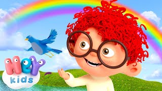 Colors of the rainbow 🌈 | Song for Kids | HeyKids Nursery Rhymes