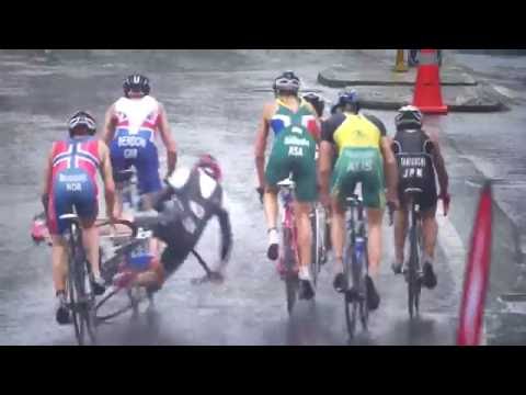 The triathlon crash reels