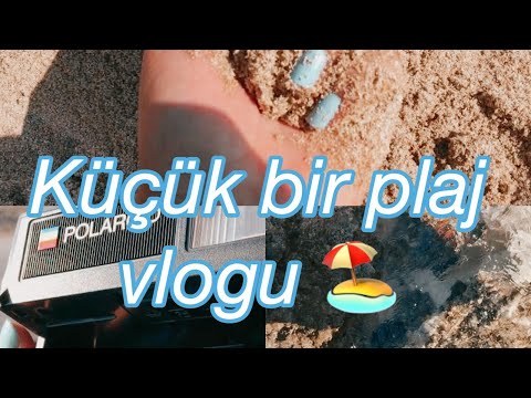 Plajda bir günüm||Benimle sahile gelin||Aesthetic deniz vlog