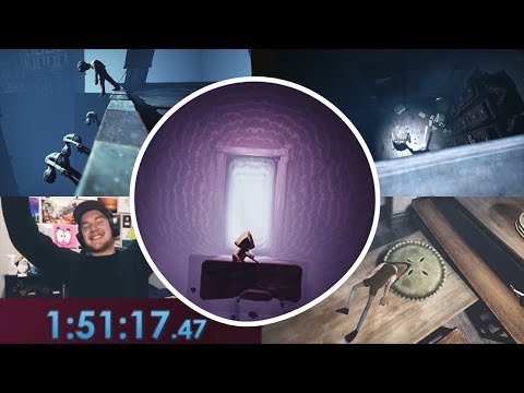 I did a FIRST PERSON SPEEDRUN of Little Nightmares 2!