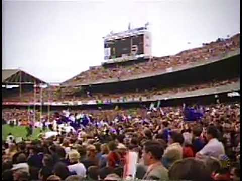 Footage of the ‘81 VFL GF from a different angle. Is Mike Brady inside the Mitre Tavern at the end?