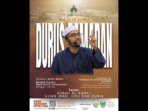 (LIVE) 04-03-2026 Professor Dr Rozaimi Ramle : Surah Al-Kahfi - Ujian Iman, Ilmu & Dunia