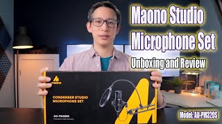 Video thumbnail for Maono Condenser Studio Microphone Set (AU-PM320S) - Unboxing and Review by Chris Loh