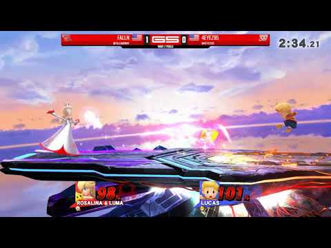 Genesis 5 Day 1 - Wave B Pools - Falln (Rosalina) vs 4Eyez95 (Lucas)