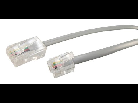 How to Fix make Ethernet Network Cable with Telephone Cable