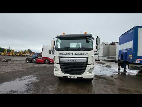 2017 DAF CF400 8x2 Rear Lift Brick Crane Rigid - Entered in Auction