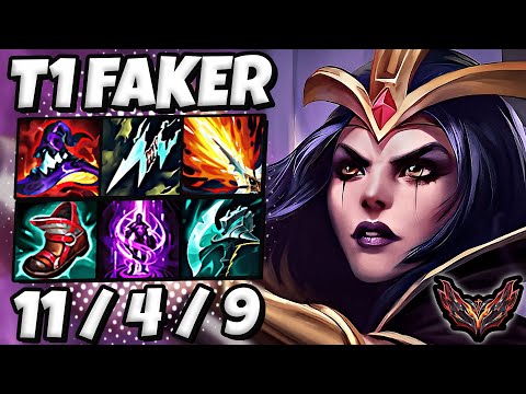 T1 Faker Leblanc vs Ahri MID [ Triple Kill ] Korea Grandmaster Patch 13.12 ✅