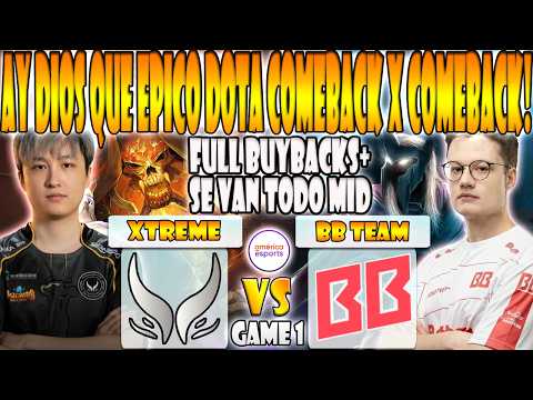 XTREME GAMING vs BB TEAM BO3[GAME 1] AME, NOTHINGTOSAY vs GPK, KIRITYCH- DREAMLEAGUE SEASON 28 -DOTA