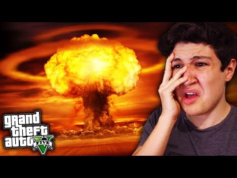 ¿Qué PASA si Cae una BOMBA NUCLEAR en GTA 5? Grand Theft Auto V - GTA V Mods