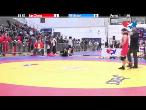 WM 58 KG - Lan Zhang vs. Alli Ragan