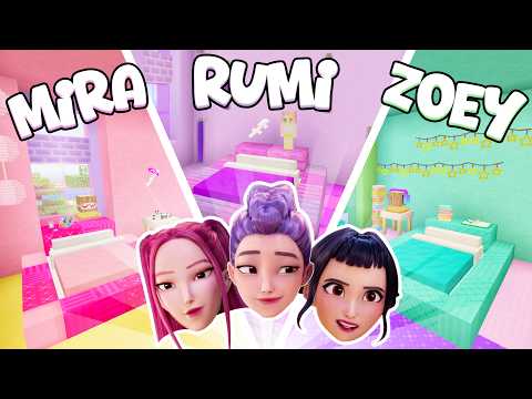 I Built a KPop Demon Hunter House in MINECRAFT