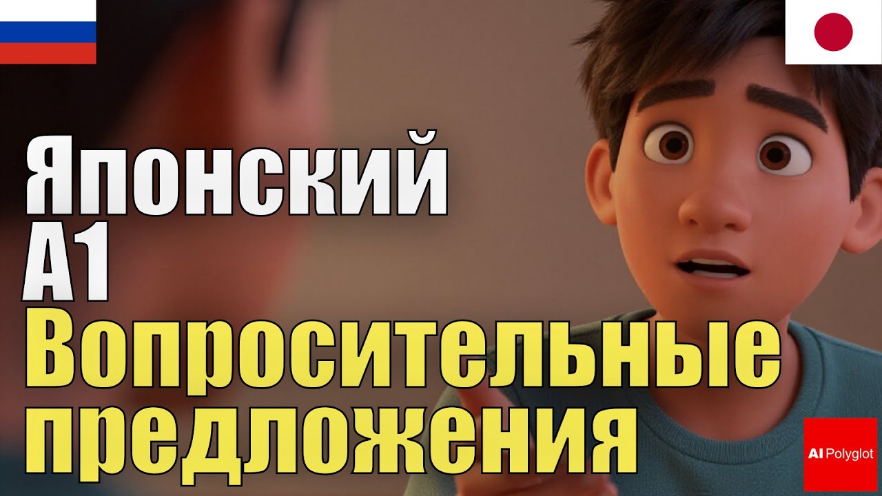 Японский A1 Вопросительные предложения | Базовые вопросы | Грамматика
