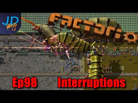 Interruptions Ep98 | Factorio Biter Hell | Gameplay, Lets Play