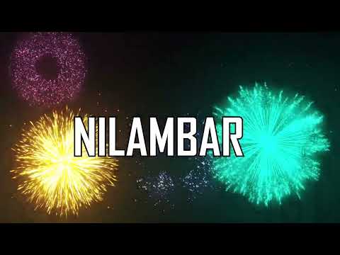 ♪♪  HAPPY BIRTHDAY NILAMBAR  ♪♪