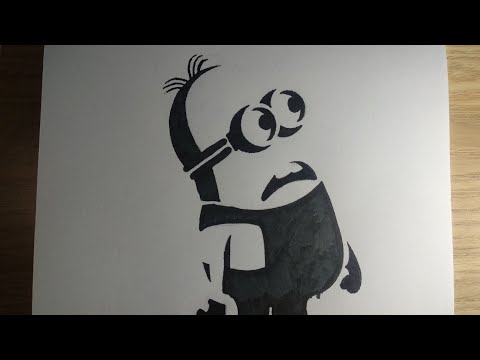 How to draw minions EASY | Despicable Me