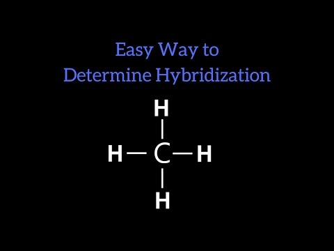 EASY Method to Find the Hybridization of an Atom | QuickSci |