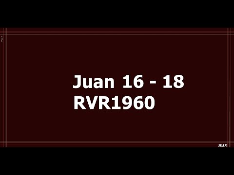 The Spoken Bible / John 16 - 18