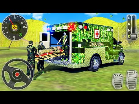 US Army Ambulance Rescue Simulator - Emergency Offroad Driver - Android GamePlay