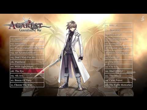 Agarest  Soundtrack (OST, 25 Tracks) Generations of War