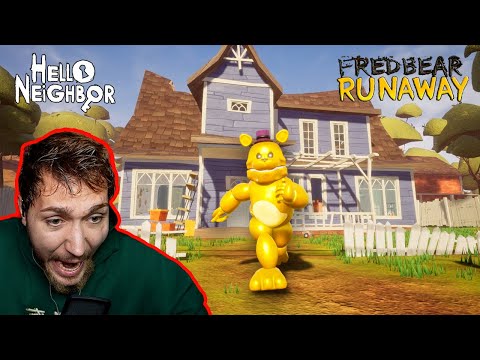BİR CANAVARLA KOMŞU OLMAK ! HELLO NEIGHBOR FREDBEAR