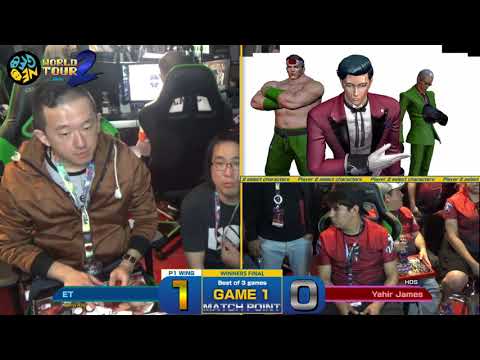 ET vs Yahir James - KOF XIV Neo Geo World Tour Season 2 Las Vegas Stop Pools