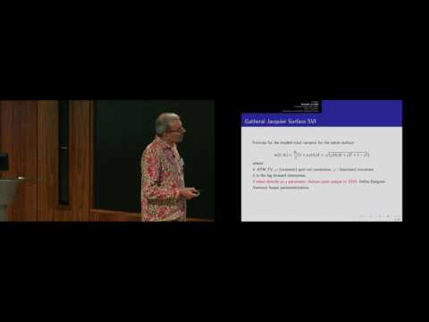 The Extended Surface SVI (eSSVI) Model by Claude Martini