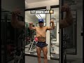 17 year old bodybuilder posing