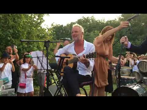 Sting live - Englishman in New York
