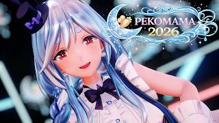 【Hololive MMD／4K60fps】PEKOMAMA2026（ぺこらマミー）『唱』- Mori Calliope Cover
