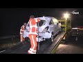 Verkeer A28 bij Staphorst staat muurvast na ongeluk