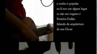 Engenheiros do Hawaii - o sonho é popular I voz e violão + letra (Cover )