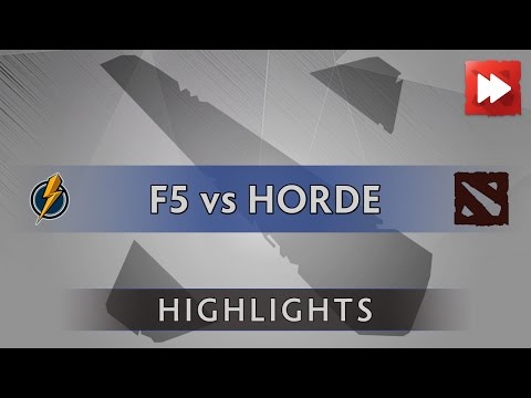 Fantastic.Five' vs Horde - World Electronic Sports Games International - Dota Highlights