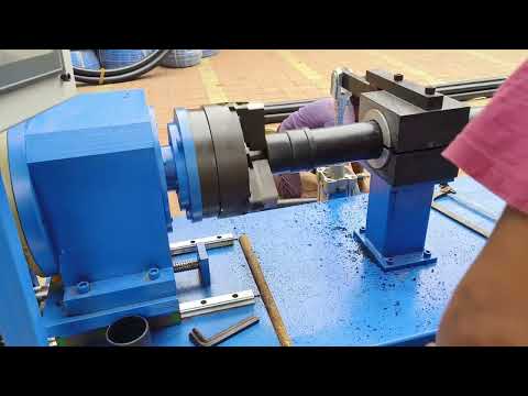 Hdpe sprinkler pipe coupler friction welding machine 63.75.9...