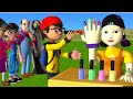 Scary Teacher 3D Vs Squid Game Long String Earring Nice Or Error Queen Squid Girl 5 Times Challenge