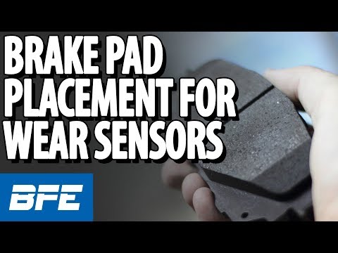 Brake Pad Placement For Wear Sensors | Maintenance Minute