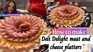 Let's make a Deli Delight meat and cheese platters with Talapocca