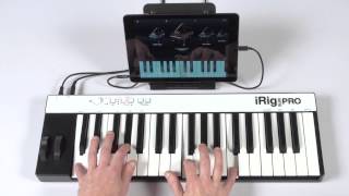 Video thumbnail for iRig KEYS PRO - Pro Keys to Go - with SampleTank, iGrand Piano, iLectric Piano by ikmultimedia
